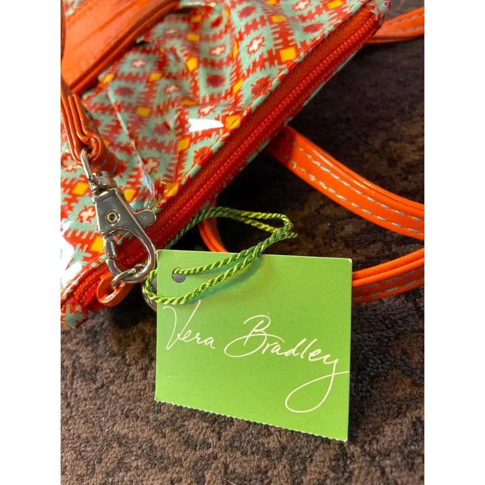 Vera Bradley SWAK(sealed‎ with a kiss) paprika bow tie crossbody Purse
